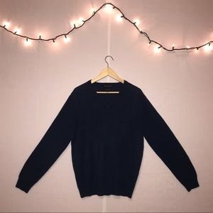 Club Room Navy Cashmere Sweater !!